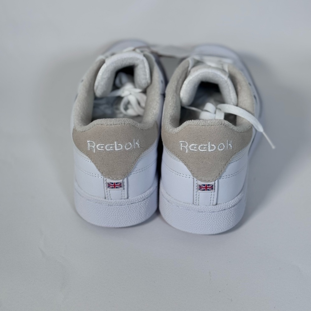 NWB Reebok Club C 85 GZ3655 White Leather Low Top Tennis Sneaker - Picture 7 of 8